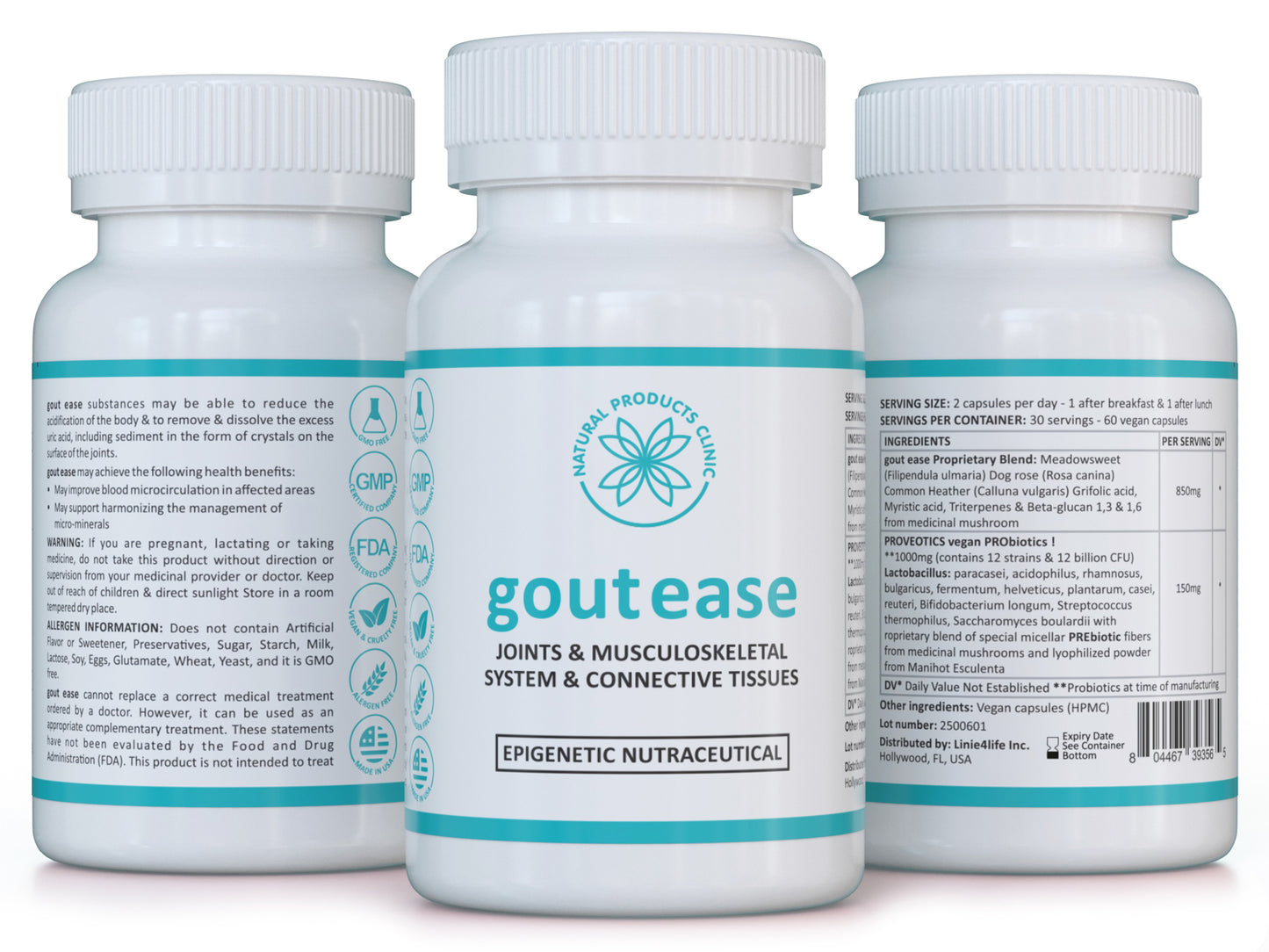 Gout Ease – Advanced Joint Comfort & Uric Acid Balance