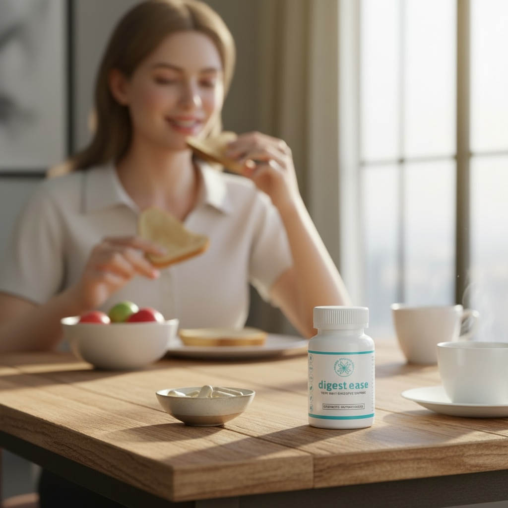 Digest Ease – Daily Enzyme & Gut Balance Support